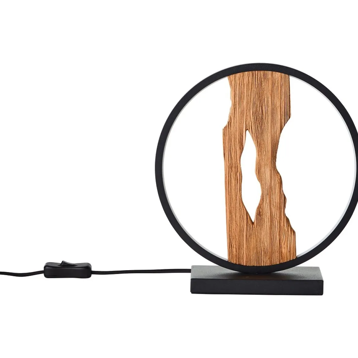 Brilliant AG Leuchten G94705-76 Chaumont Tischleuchte Holz 28cm