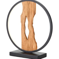 Brilliant AG Leuchten G94705-76 Chaumont Tischleuchte Holz 28cm