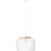 Brilliant AG Leuchten 99111-75 Giada Pendelleuchte 1-flammig 39cm weiß holz