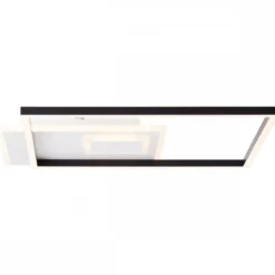 Brilliant AG Leuchten G99785-76 Iorgo Deckenleuchte 44x44cm schwarz weiß