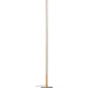 Brilliant AG Leuchten G99069-76 LED Stehleuchte Arion Schwarz Holz 3000K