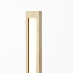 Brilliant AG Leuchten G99069-76 LED Stehleuchte Arion Schwarz Holz 3000K