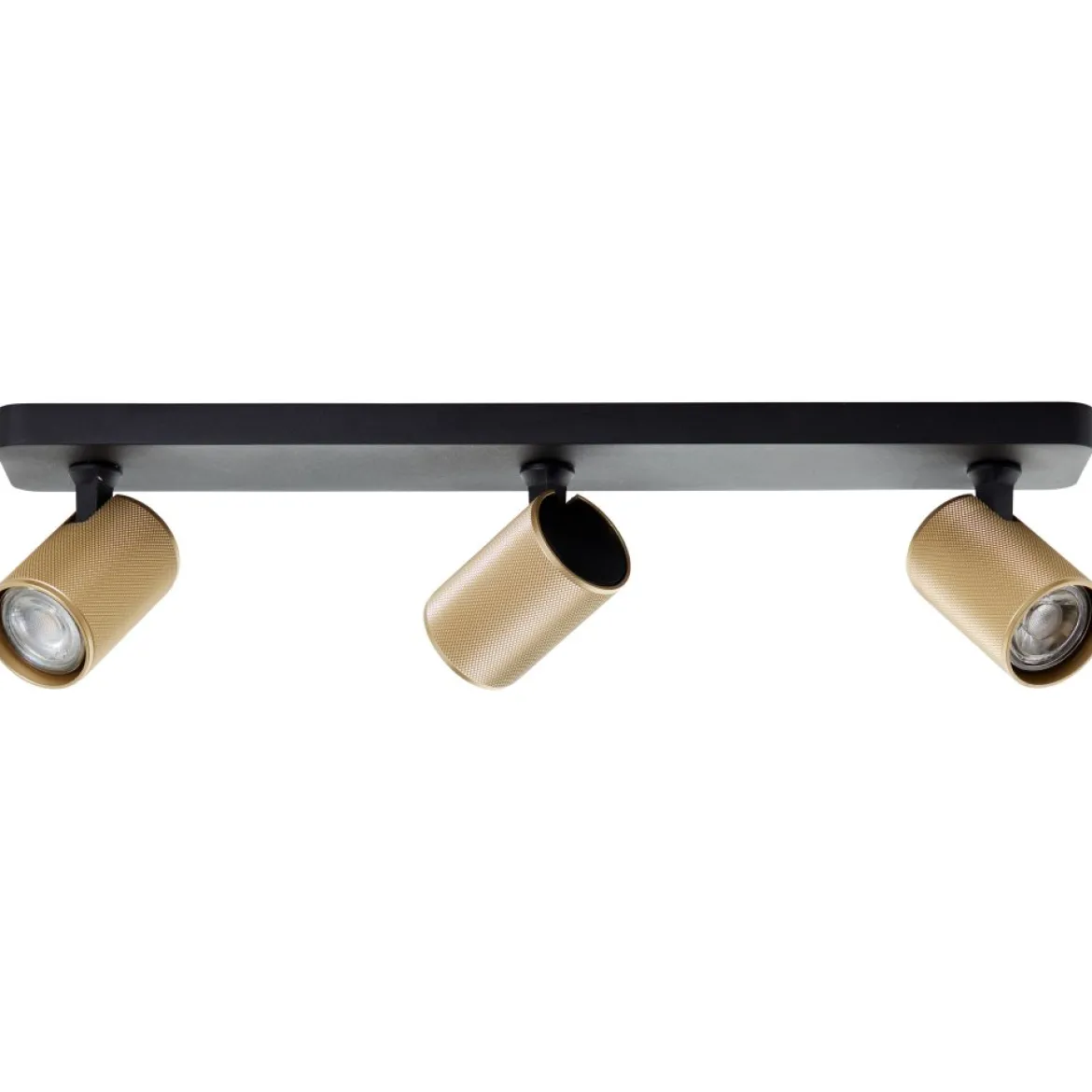 Brilliant AG Leuchten G99203-86 Marty LED Deckenstrahler 3-flammig sand schwarz gold