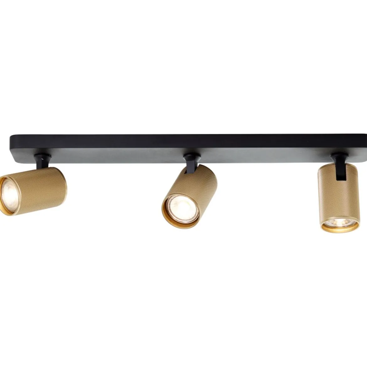 Brilliant AG Leuchten G99203-86 Marty LED Deckenstrahler 3-flammig sand schwarz gold