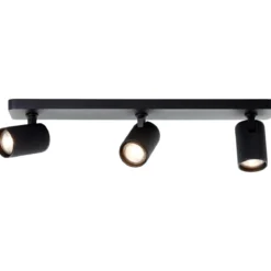 Brilliant AG Leuchten G99203-76 Marty LED Balkenstrahler 3-flammig sand schwarz