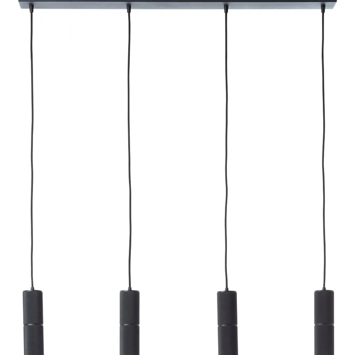 Brilliant AG Leuchten G80052-76 Marty LED Pendelleuchte 4-flammig sand schwarz