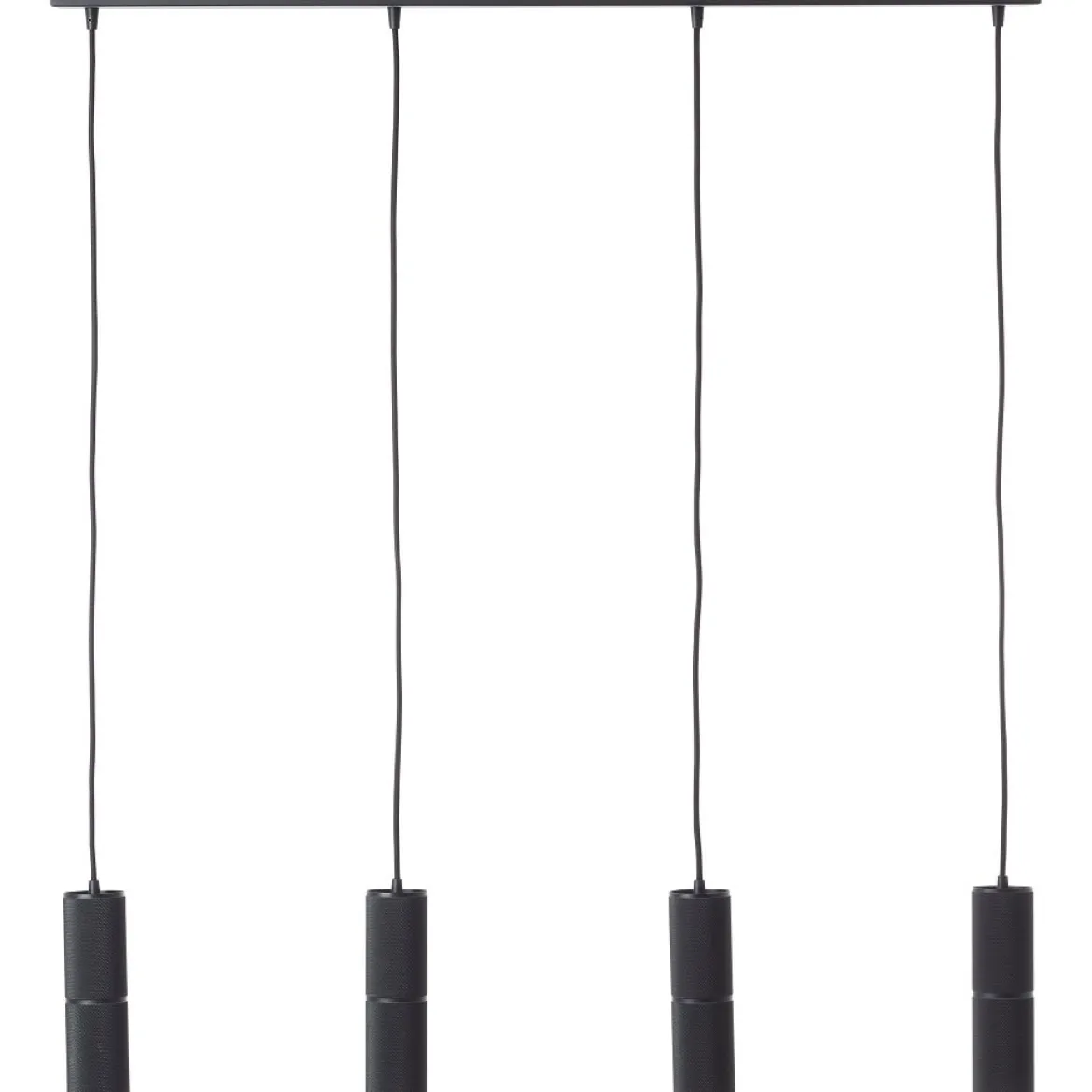 Brilliant AG Leuchten G80052-76 Marty LED Pendelleuchte 4-flammig sand schwarz