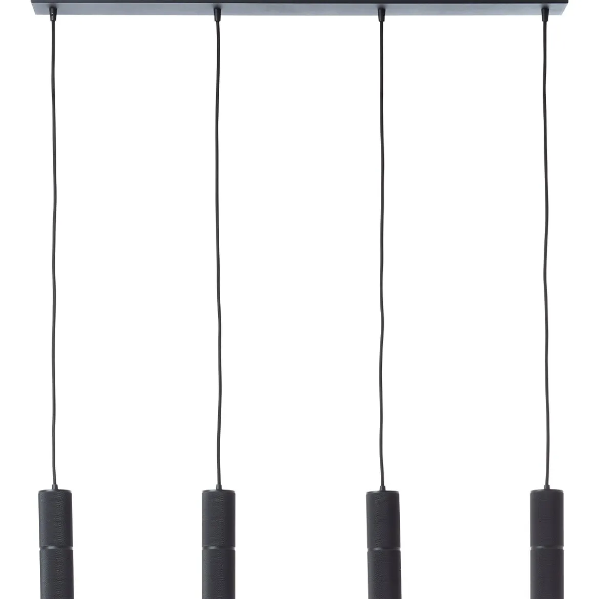 Brilliant AG Leuchten G80052-76 Marty LED Pendelleuchte 4-flammig sand schwarz