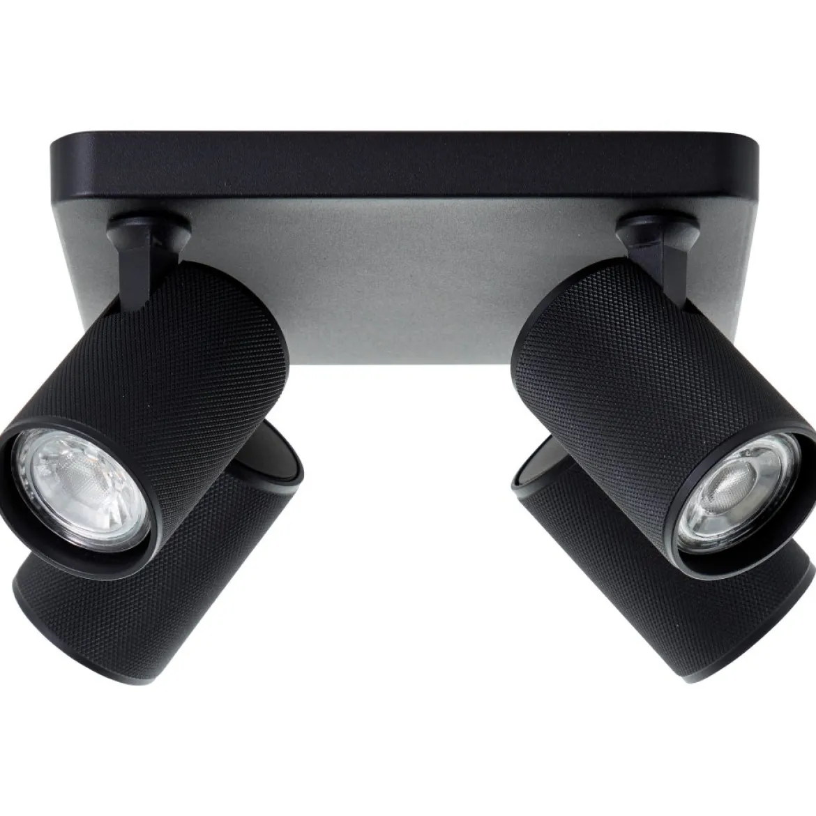 Brilliant AG Leuchten G99204-76 Marty LED Spotplatte 4-flammig sand schwarz