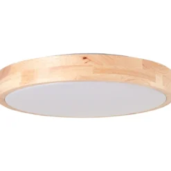 Brilliant AG Leuchten G99636-45 Moreen LED Deckenleuchte rund 34cm holz IP44