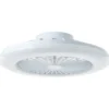 Brilliant AG Leuchten G60020-05 Salerno LED Deckenleuchte 49cm mit Ventilator weiß