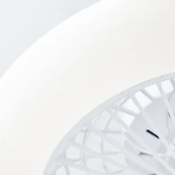 Brilliant AG Leuchten G60020-05 Salerno LED Deckenleuchte 49cm mit Ventilator weiß