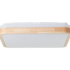 Brilliant AG Leuchten G99791-75 Tumeo Deckenleuchte 40x40cm holz hell weiß