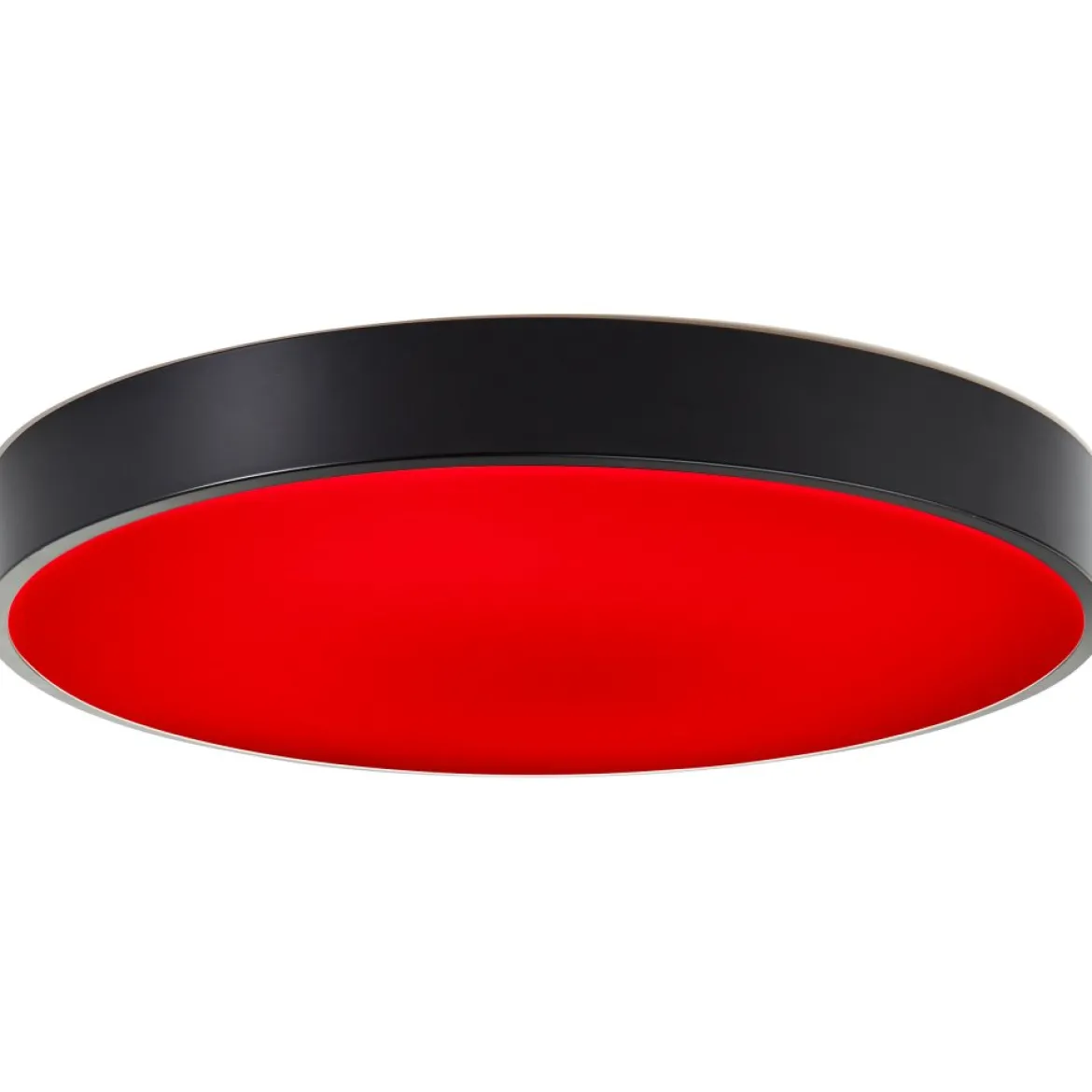 Brilliant AG Leuchten G94881-76 Vadin LED Deckenleuchte weiß schwarz 49cm RGBW
