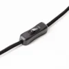 Brilliant AG Leuchten 94546-22 Hydra Tischleuchte 56cm grau gelb