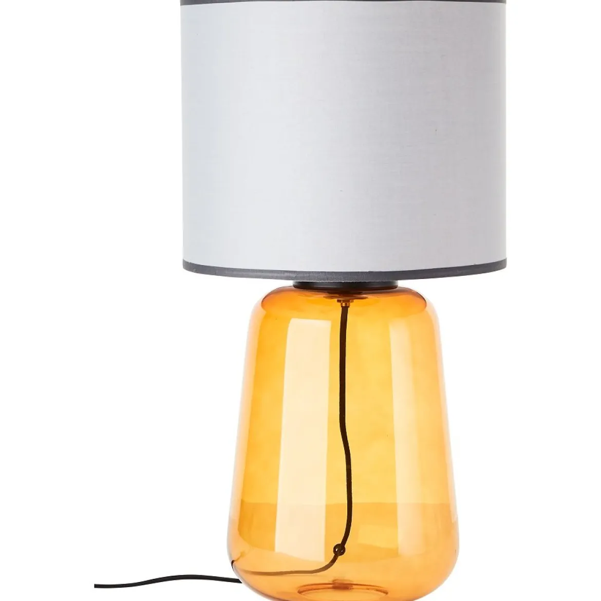 Brilliant AG Leuchten 94546-22 Hydra Tischleuchte 56cm grau gelb