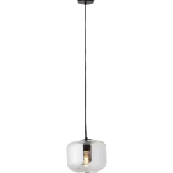 Brilliant AG Leuchten 99719-93 Kleon Pendelleuchte 1-flammig rauchglas
