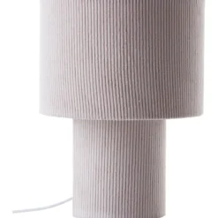 Brilliant AG Leuchten 60095-09 Tony Tischleuchte beige retro Cordstoff 30cm