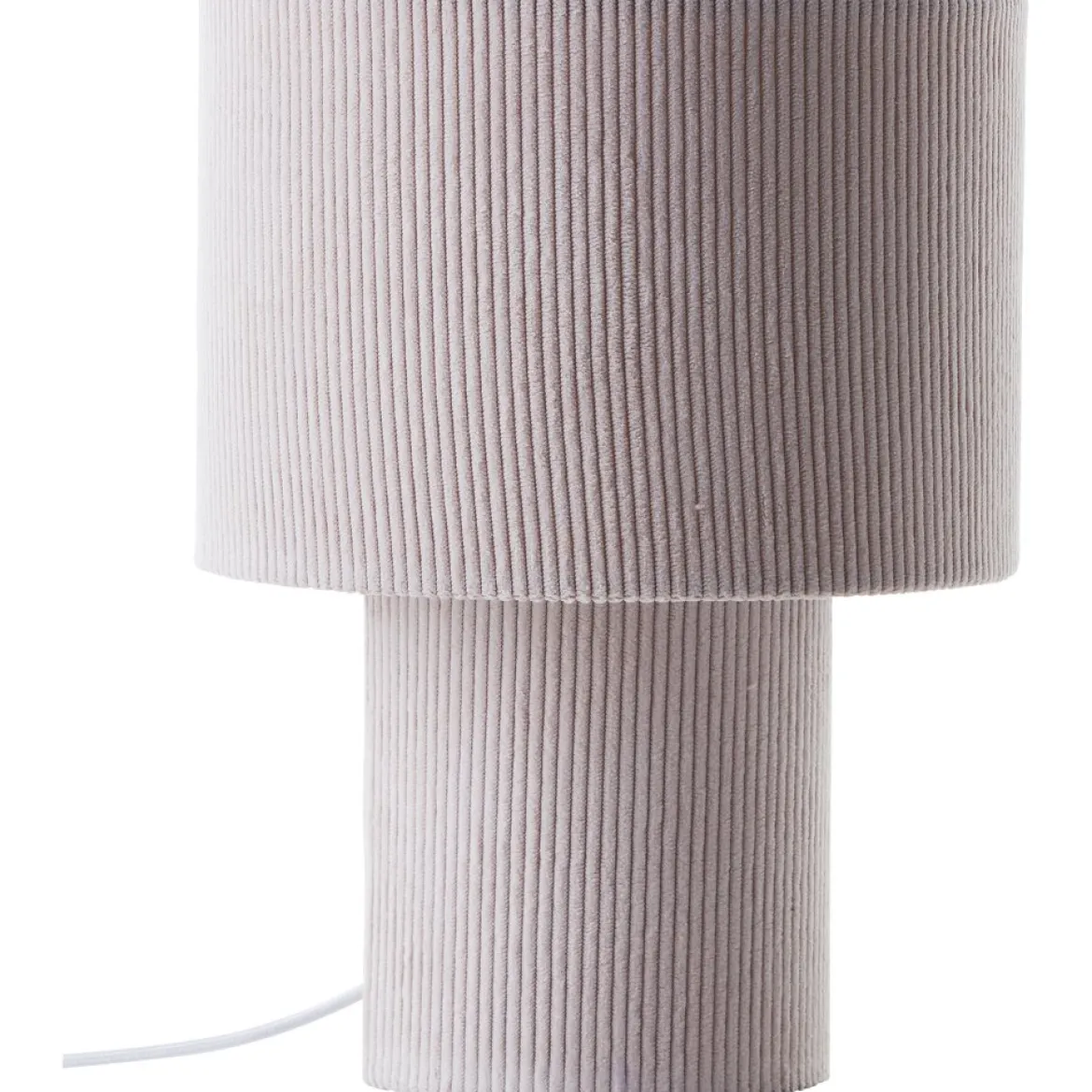 Brilliant AG Leuchten 60095-09 Tony Tischleuchte beige retro Cordstoff 30cm