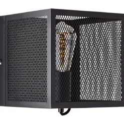 Brilliant AG Leuchten 99731-86 Wandleuchte Maze 1-flammig Metall schwarz quadratisch