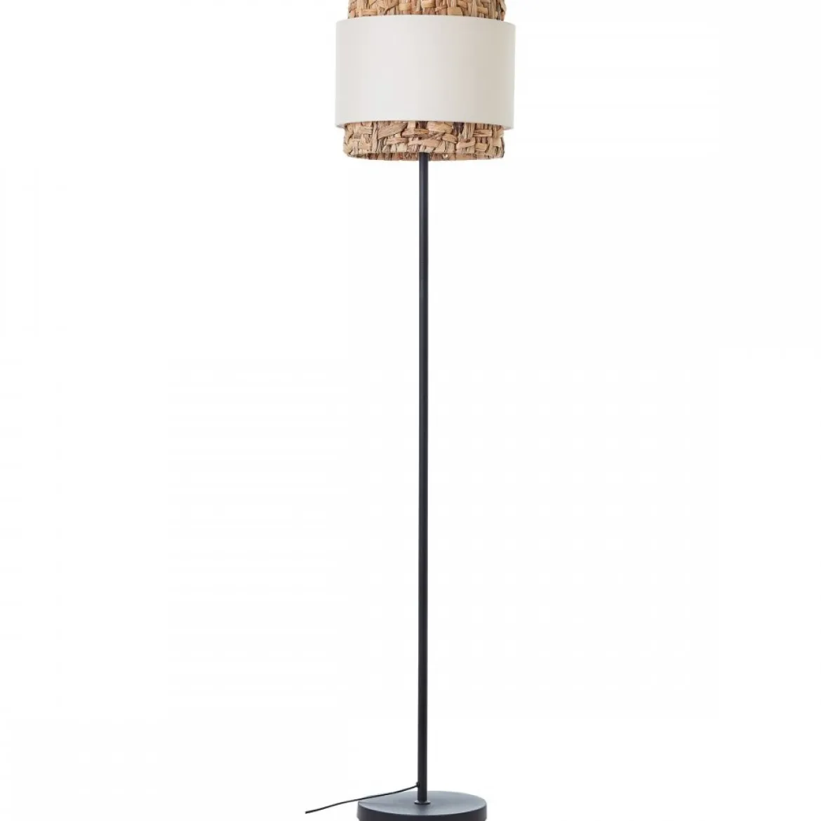 Brilliant AG Leuchten 94552-09 Waterlilly Standleuchte 160cm natur weiß