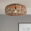 Brilliant AG Leuchten 99405-20 Woodrow Deckenleuchte 50cm hellbraun
