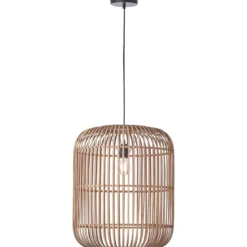 Brilliant AG Leuchten 99404-20 Woodrow Pendelleuchte 45cm hellbraun