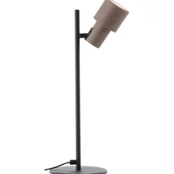 Brilliant Leuchten 60115-76 Cadiz Tischleuchte schwarz bronze gebürstet