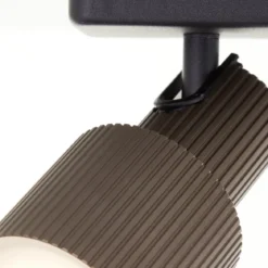 Brilliant Leuchten G01416-76 Cadiz LED Spotbalken 3-flammig schwarz bronze
