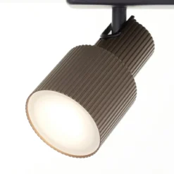 Brilliant Leuchten G01416-76 Cadiz LED Spotbalken 3-flammig schwarz bronze