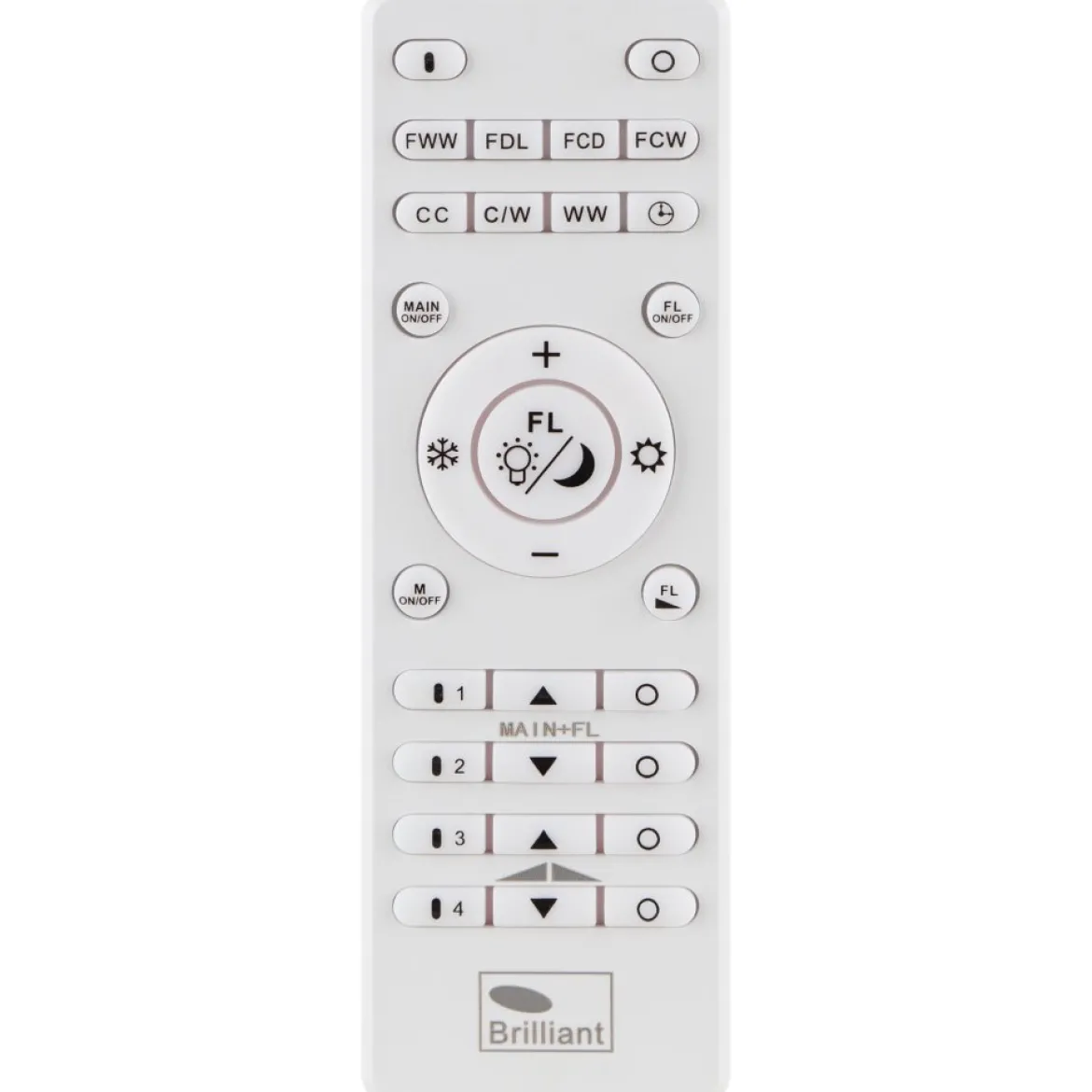 Brilliant Leuchten G99567-05 LED Deckenaufbau-Paneel Laurice 100x25cm CCT