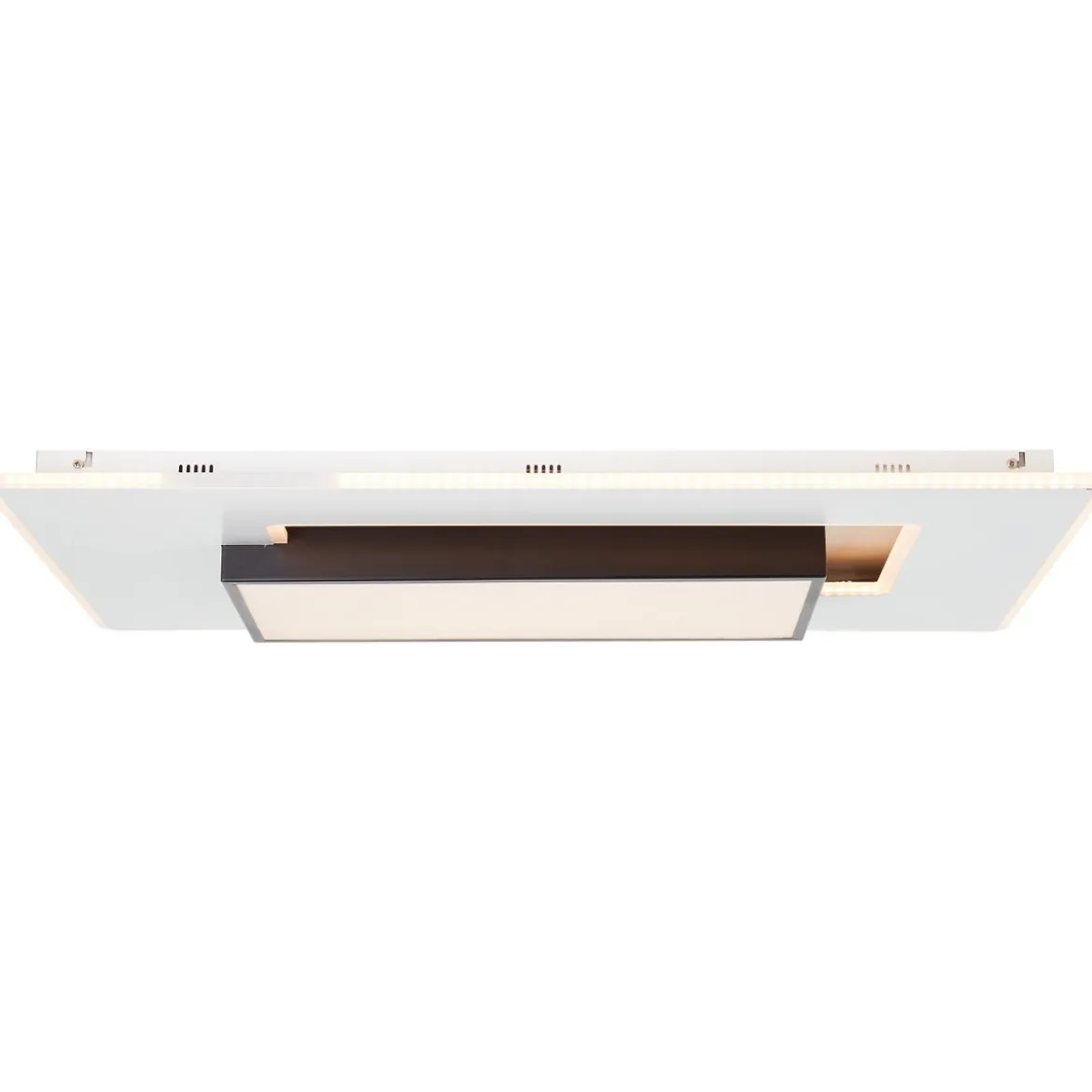 Brilliant Leuchten G99588-75 LED Deckenleuchte Hutson weiß schwarz