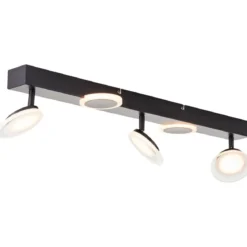 Brilliant Leuchten G99555-06 LED Spotbalken Meriza schwarz 70cm 3000K