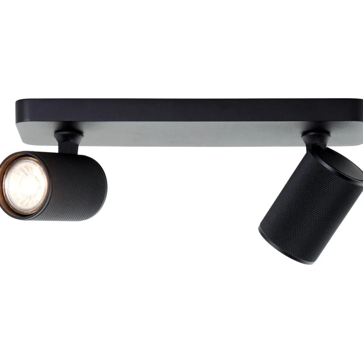 Brilliant Leuchten G99202-76 Marty LED Balkenstrahler 2-flammig sand schwarz