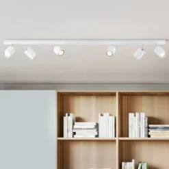 Brilliant Leuchten No. 94416-05 Different Spotbalken 6flg weiß GU10
