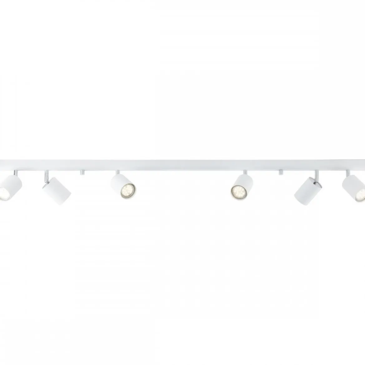 Brilliant Leuchten No. 94416-05 Different Spotbalken 6flg weiß GU10