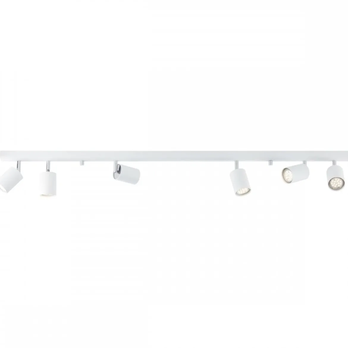 Brilliant Leuchten No. 94416-05 Different Spotbalken 6flg weiß GU10