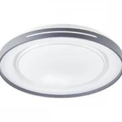 Brilliant Leuchten No. G97158-72 LED Barty Wand- und Deckenleuchte 48cm CCT weiß dunkelgrau