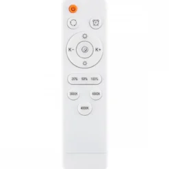 Brilliant Leuchten No. G97158-72 LED Barty Wand- und Deckenleuchte 48cm CCT weiß dunkelgrau