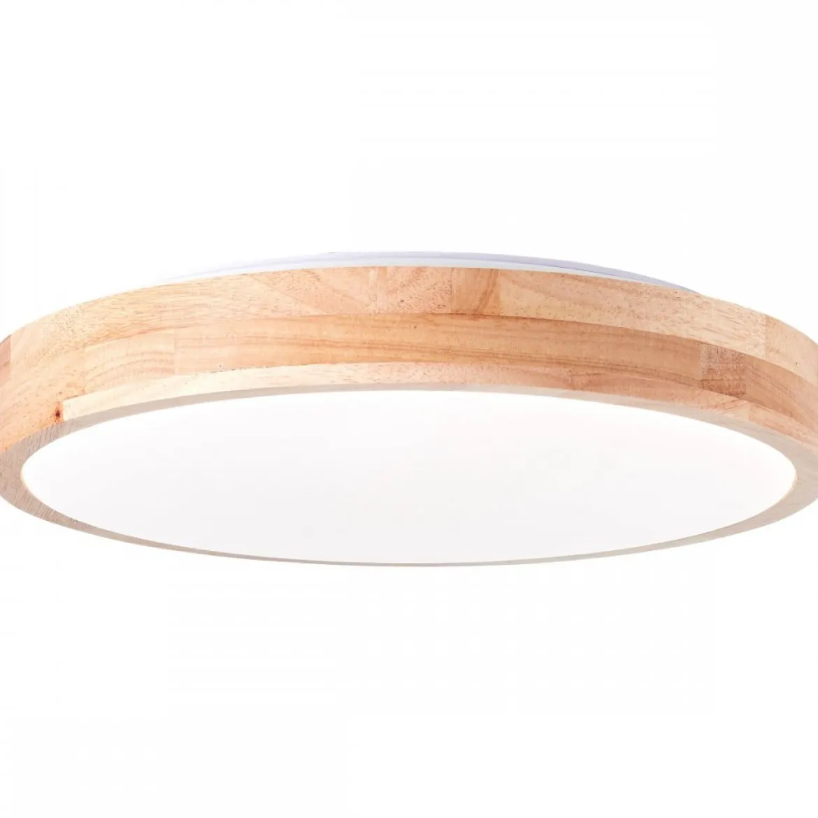 Brilliant Leuchten No. G99414-75 LED Deckenleuchte Slimline 34cm 3100-4200K holz hell weiß