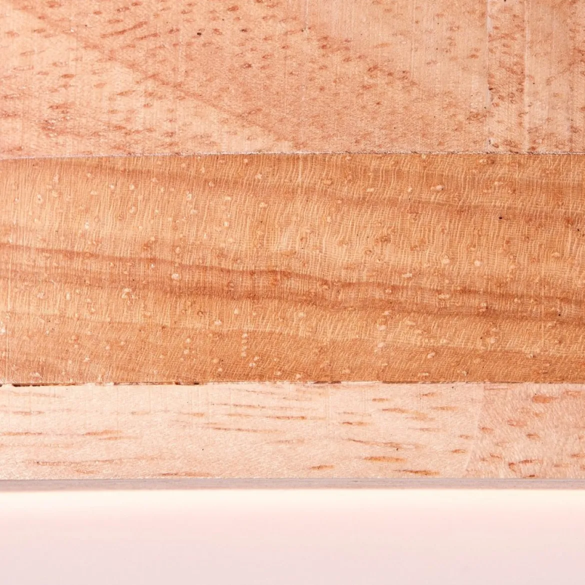 Brilliant Leuchten No. G99414-75 LED Deckenleuchte Slimline 34cm 3100-4200K holz hell weiß