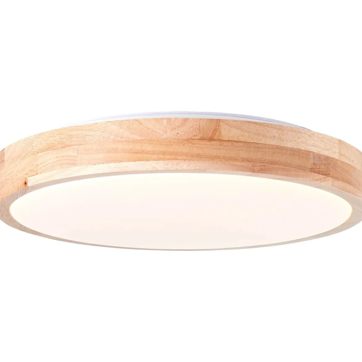 Brilliant Leuchten No. G99414-75 LED Deckenleuchte Slimline 34cm 3100-4200K holz hell weiß