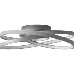 Brilliant Leuchten No. G96894-22 LED Deckenleuchte Labyrinth 40cm grau