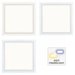 Brilliant Leuchten No. G99309-05 LED Deckenaufbau-Paneel Laurice 40x40cm 2700-6200K weiß DIM
