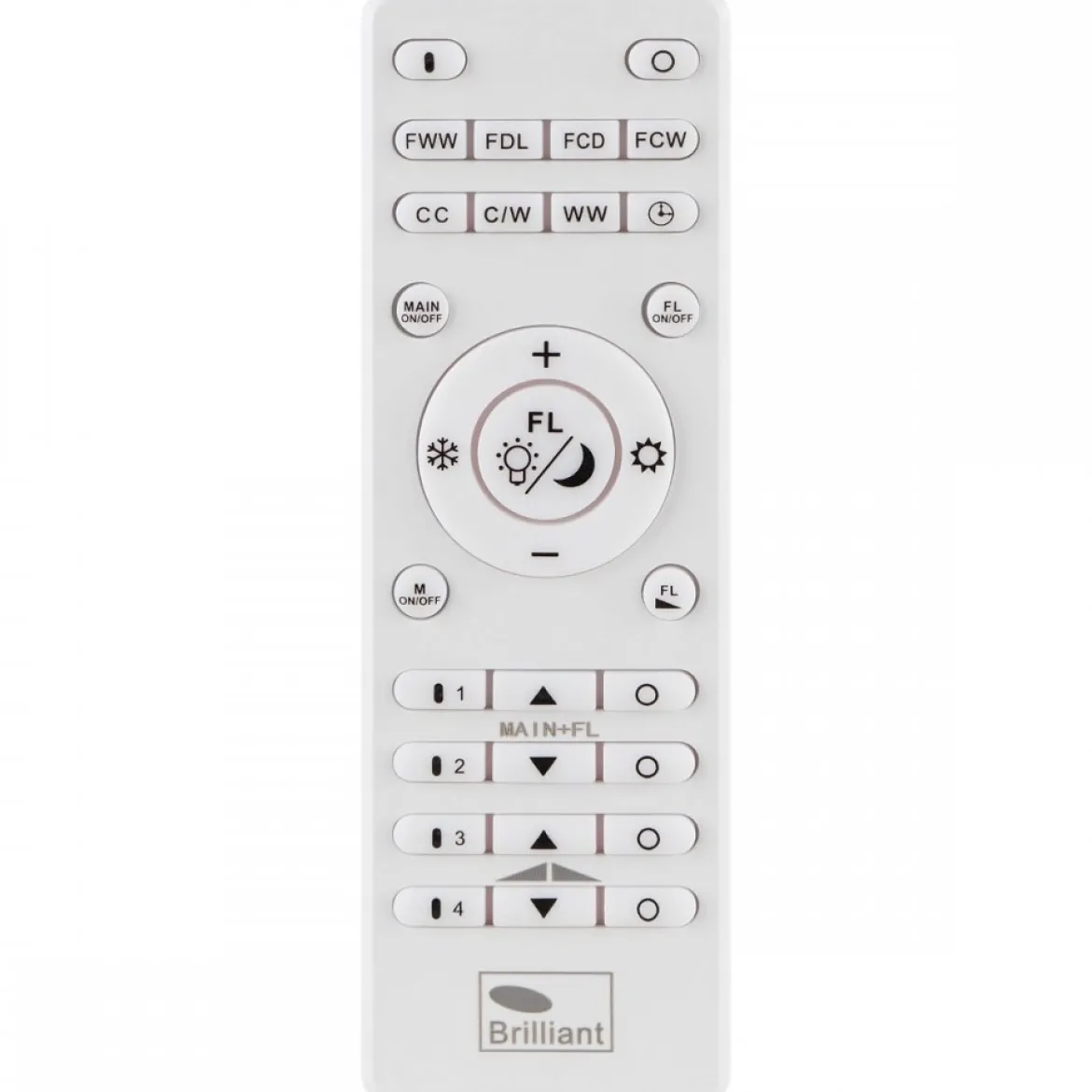 Brilliant Leuchten No. G99309-05 LED Deckenaufbau-Paneel Laurice 40x40cm 2700-6200K weiß DIM
