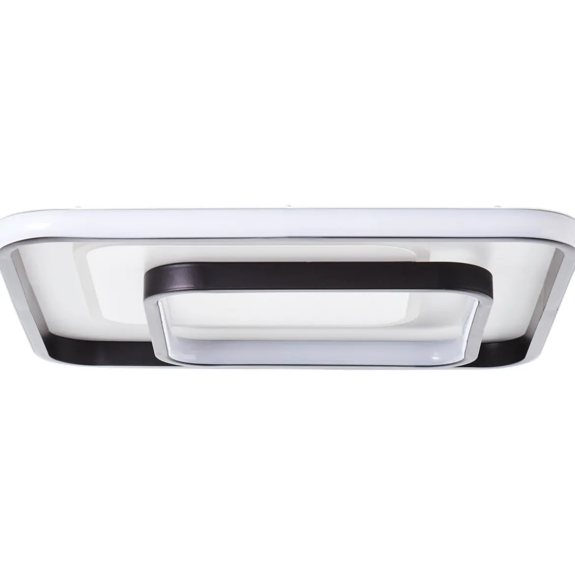 Brilliant Leuchten No. G99383-75 LED Deckenleuchte Cava 40x40cm 42W 3000K weiß schwarz