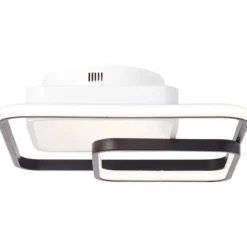 Brilliant Leuchten No. G99384-75 LED Deckenleuchte Cava 40x40cm CCT 42W weiß schwarz