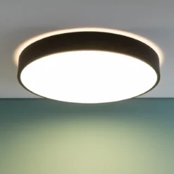 Brilliant Leuchten No. G97014-76 LED Deckenleuchte Slimline Ø 49cm weiß schwarz