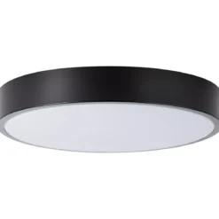 Brilliant Leuchten No. G97013-06 LED Deckenleuchte Slimline Ø 33cm weiß schwarz