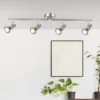 Brilliant Leuchten No. G57432-77 LED Spotrohr Ryan 4-flg GU10 eisen chrom